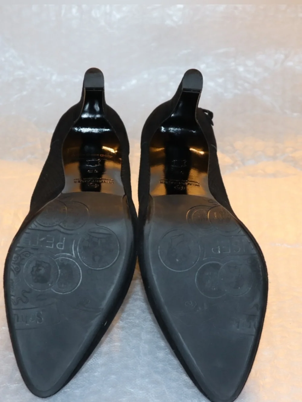 Peter Kaiser Black  PATRINA low ankle boots Size 5.5‎